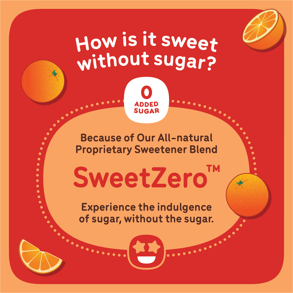 Go Zero Orange Duet Low Calorie Guilt Free Ice Cream Stick