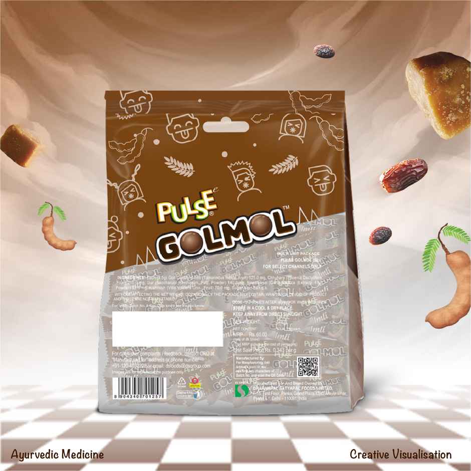 Pulse Golmol Imli Candy Pouch | Tangy & Sweet