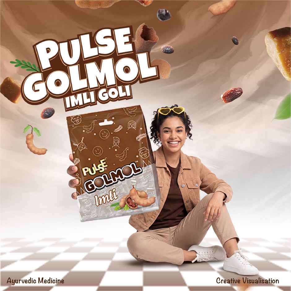 Pulse Golmol Imli Candy Pouch | Tangy & Sweet