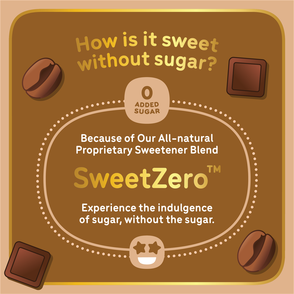 Go Zero X VS Mani Filter Coffee Chocolate Low Calorie Guilt Free Ice Cream Bar