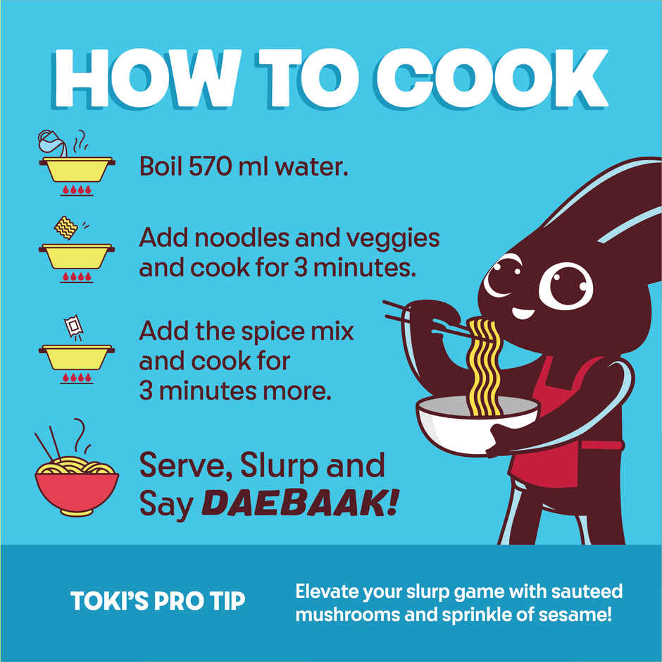 Gimi Gimi - Soulful Umami - Veg Korean Ramen Noodles