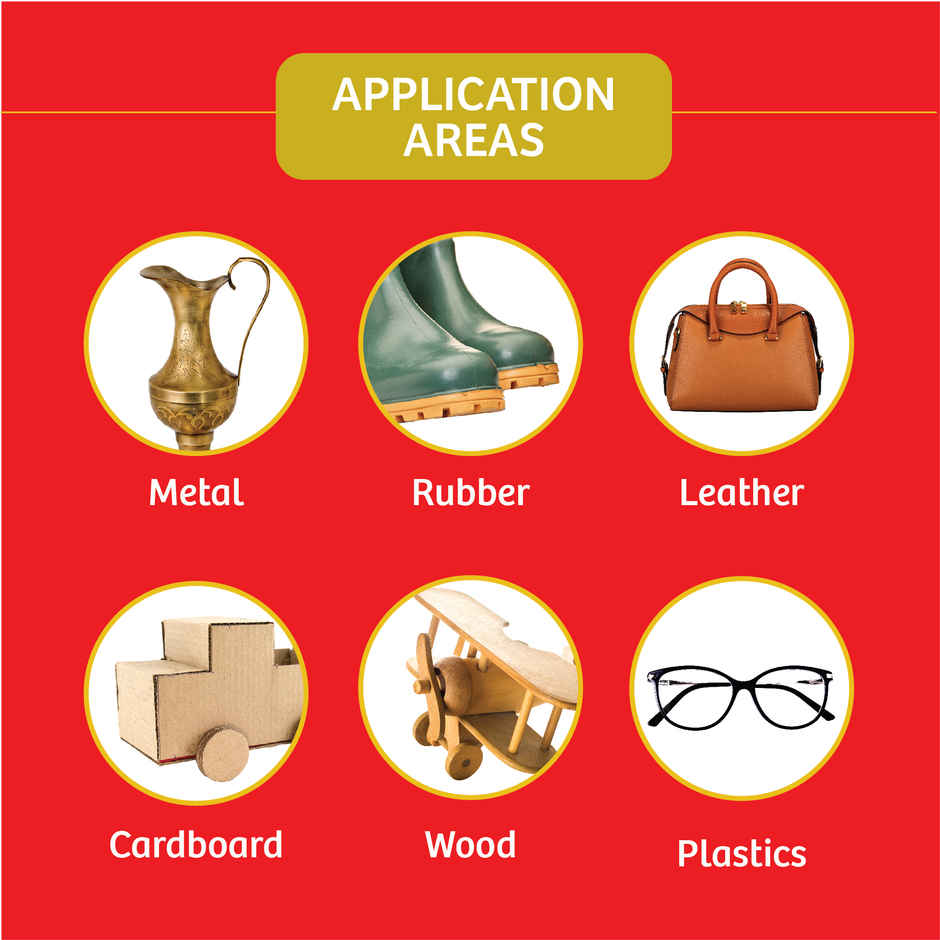 Fevikwik Gel | Instant glue for repair | No spillage | Clear non drip formula | Extra repair time Combo