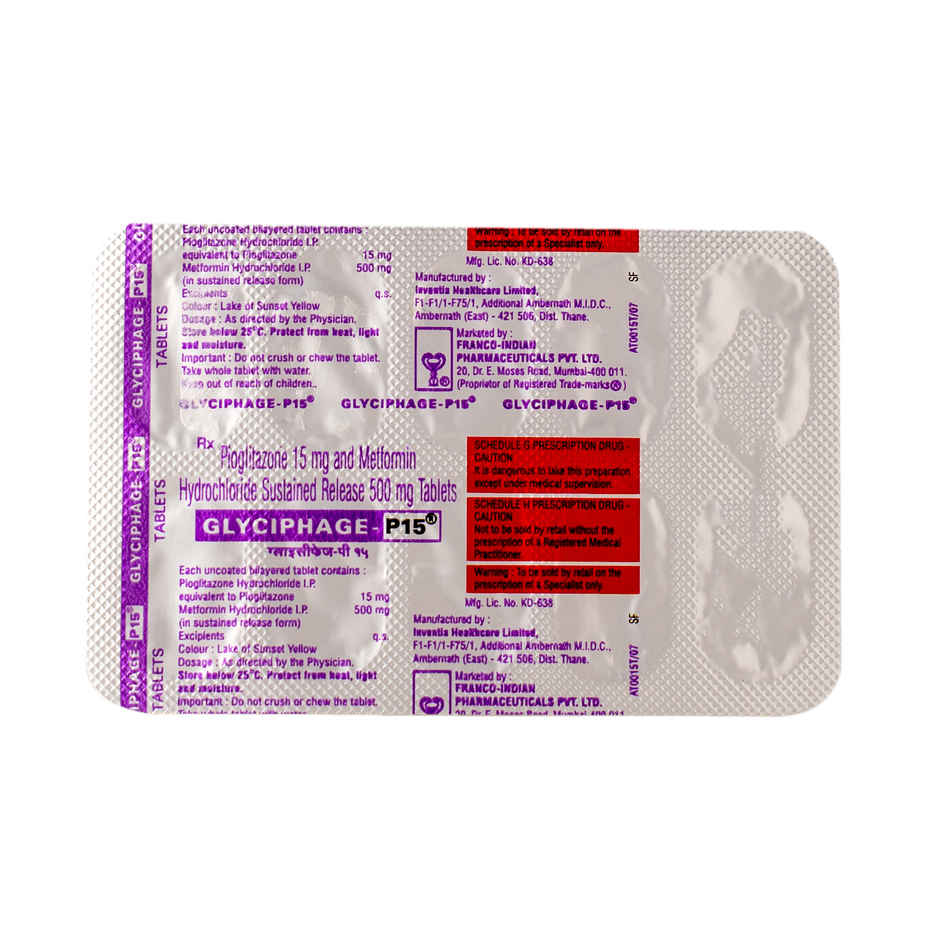 Glyciphage-P15 Tablet SR