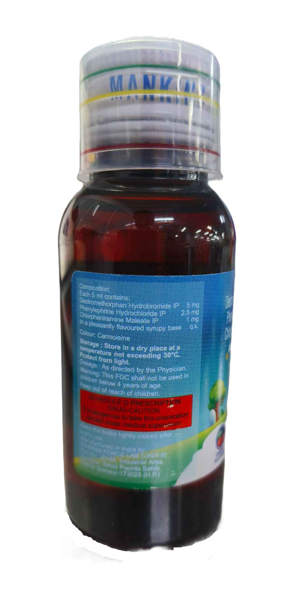 Asthakind-DX Junior Cherry Syrup