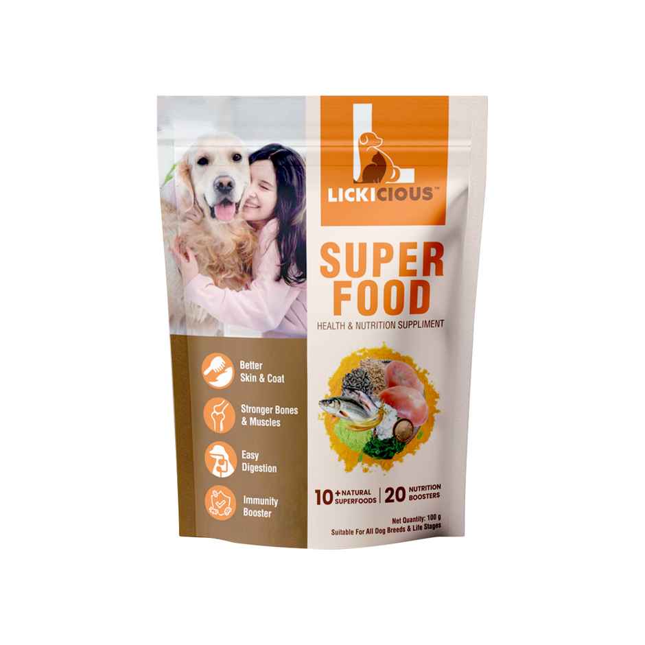 LICKICIOUS Dog Nutrition Topper for Dogs