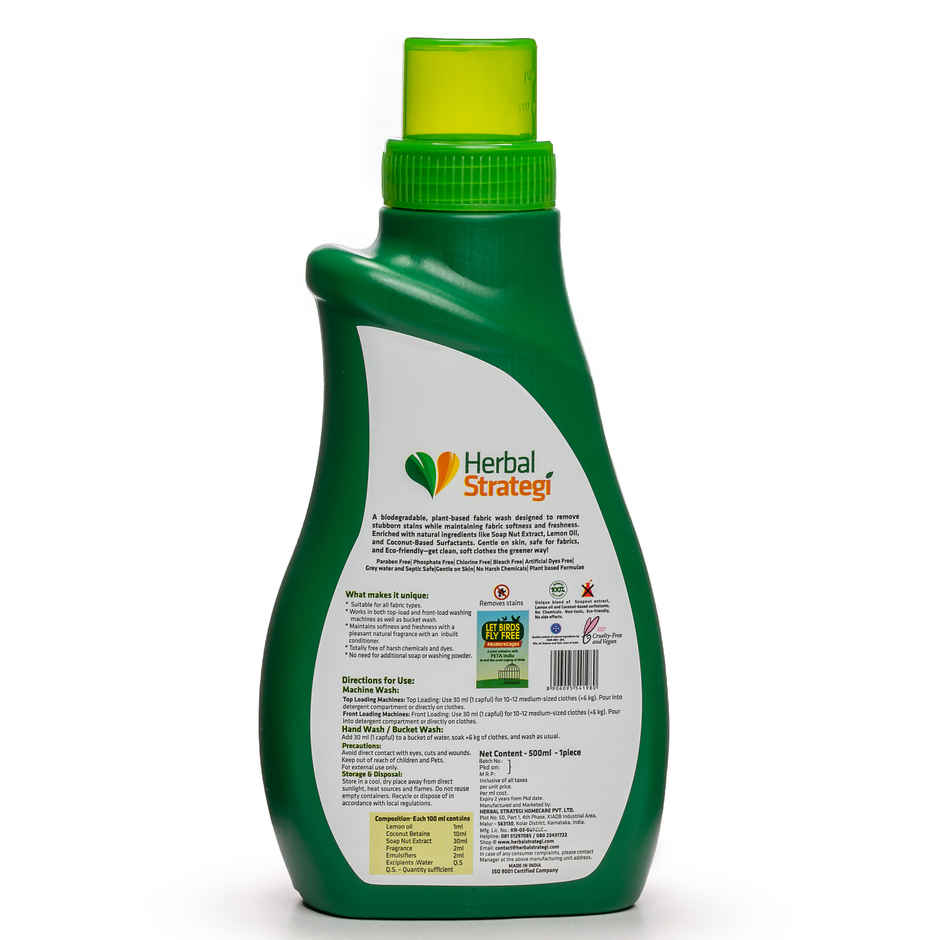 Herbal Strategi Laundry Detergent Liquid