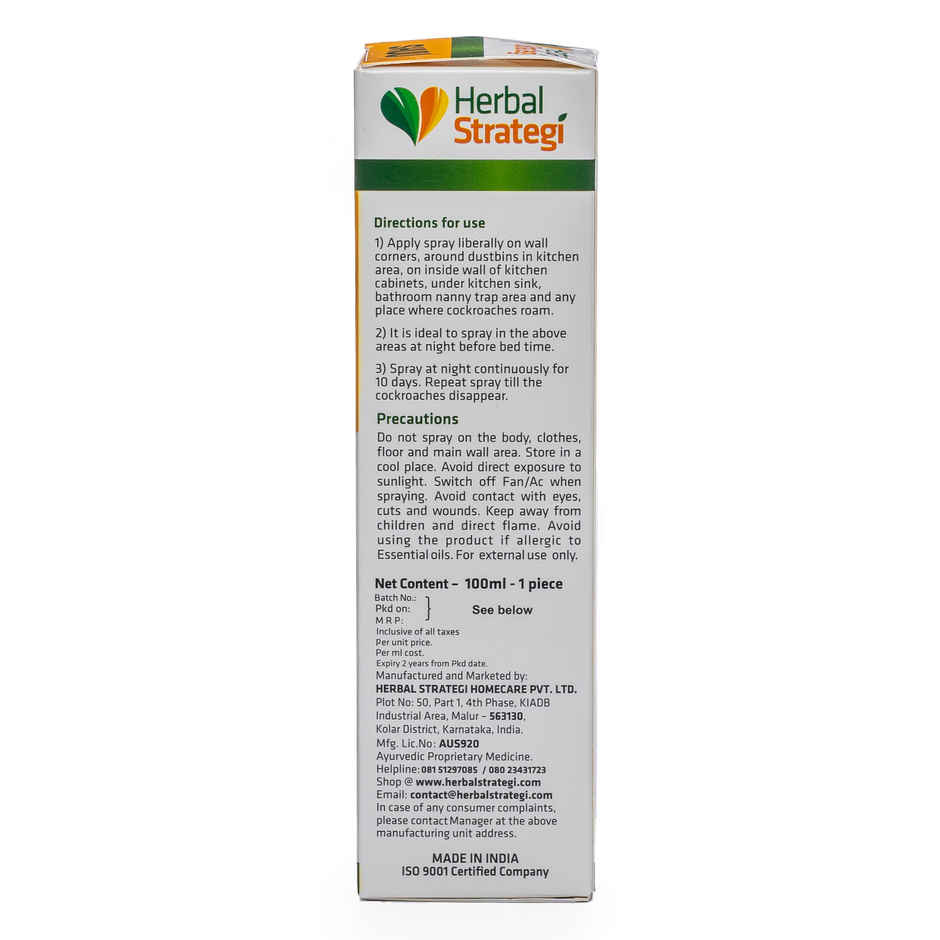 Herbal Strategi Cockroach Repellent