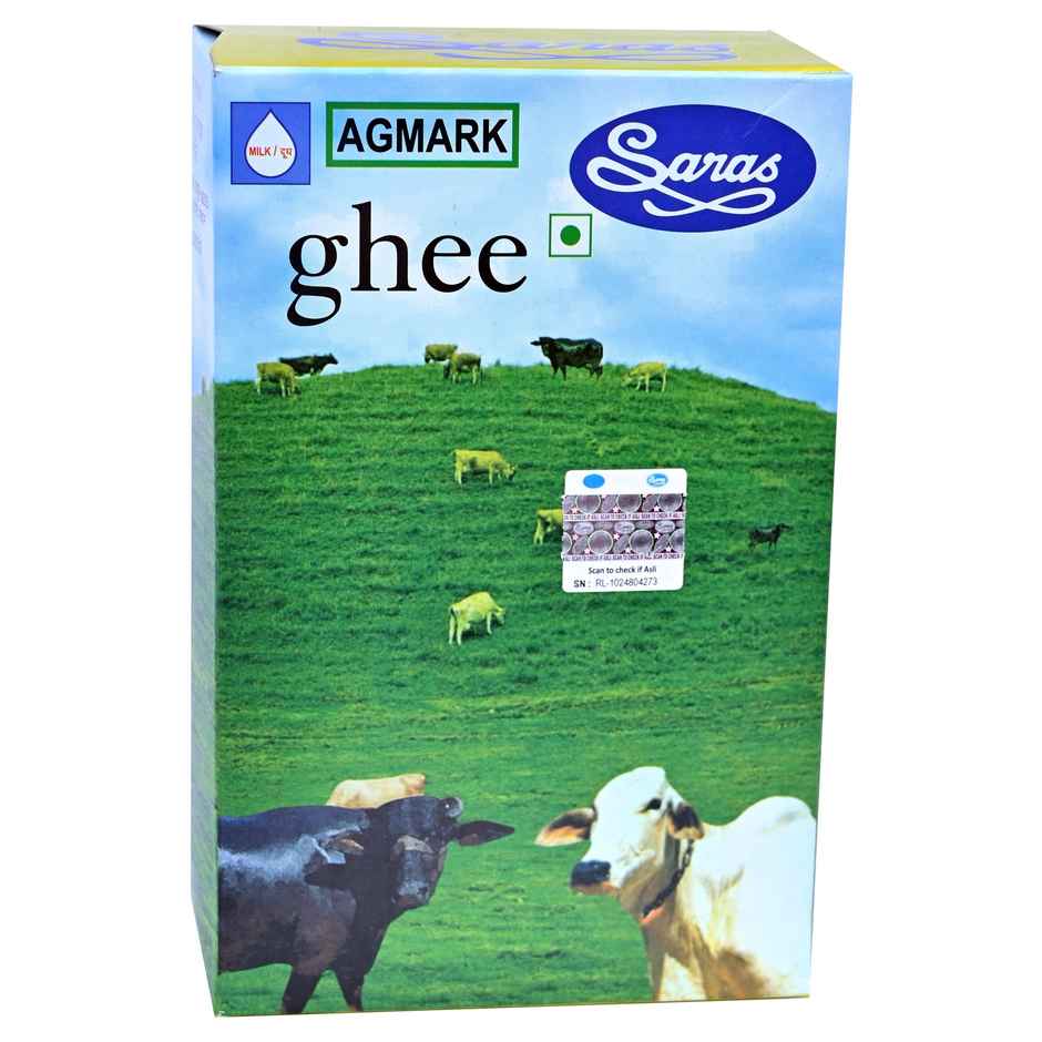 Saras Ghee Tetra Pack | Pure & Classic