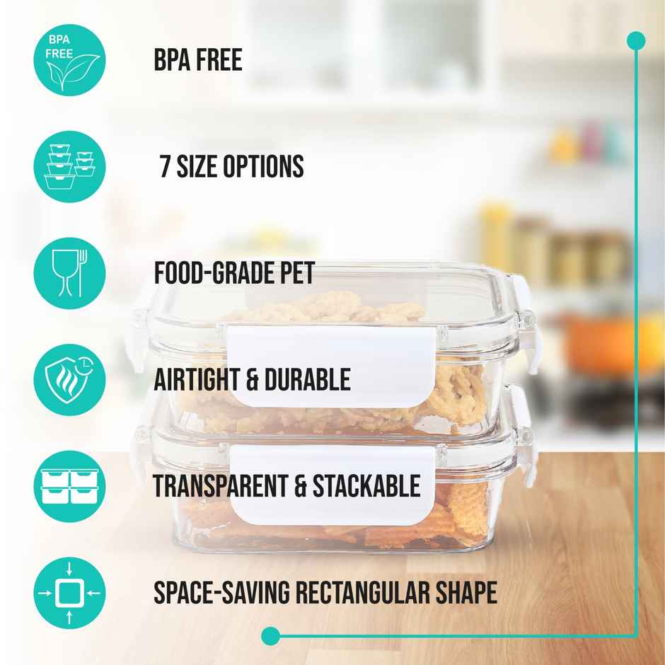 Steelo SoFresh Rectangular Container | 300 ml