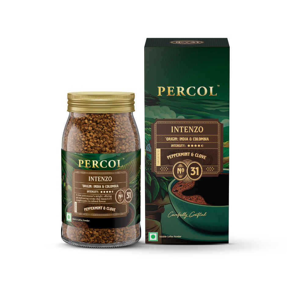 Percol Premium Instant Coffee Intenzo Colombian Blend