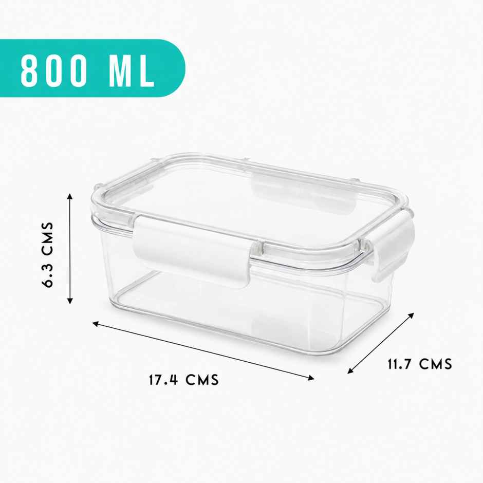 Steelo SoFresh Rectangular Container | 800 ml