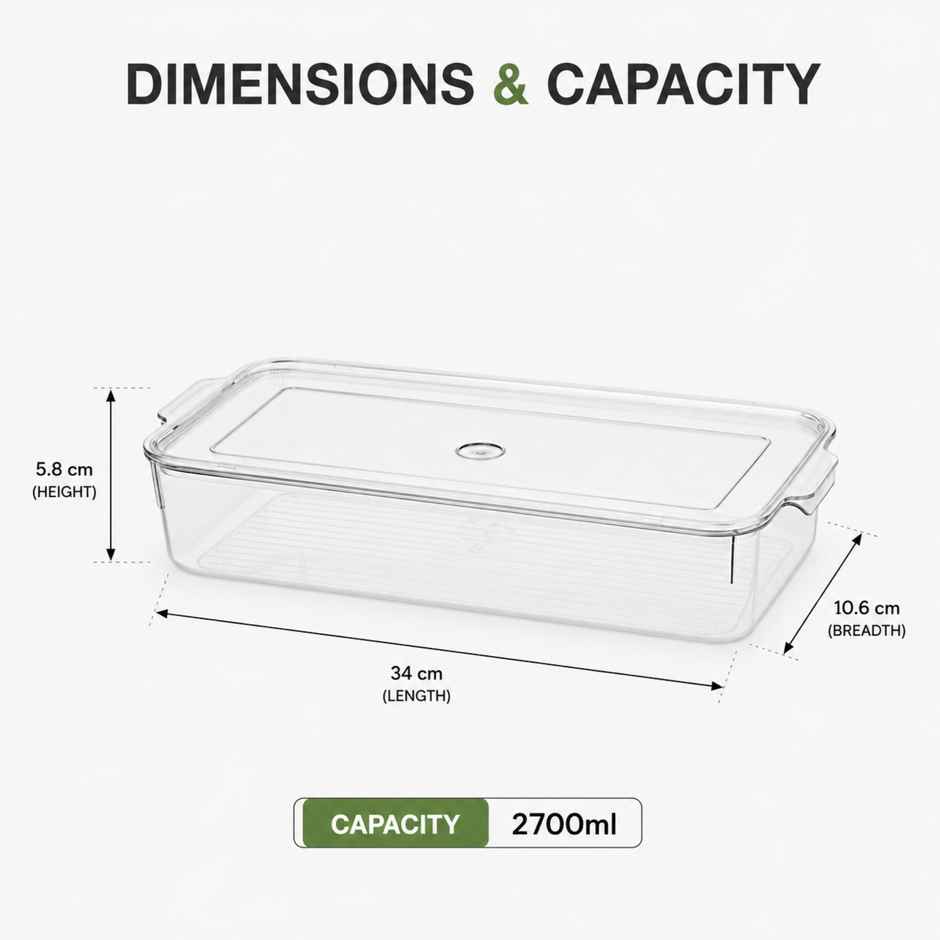 Steelo Organizer Tray | 2.7 L