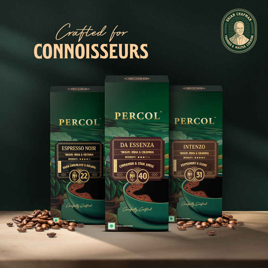 Percol Premium Instant Coffee Da Essenza Colombian Blend 40