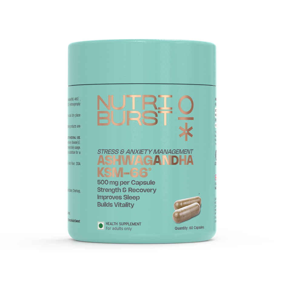 Nutriburst Ksm-66 Ashwagandha Capsules