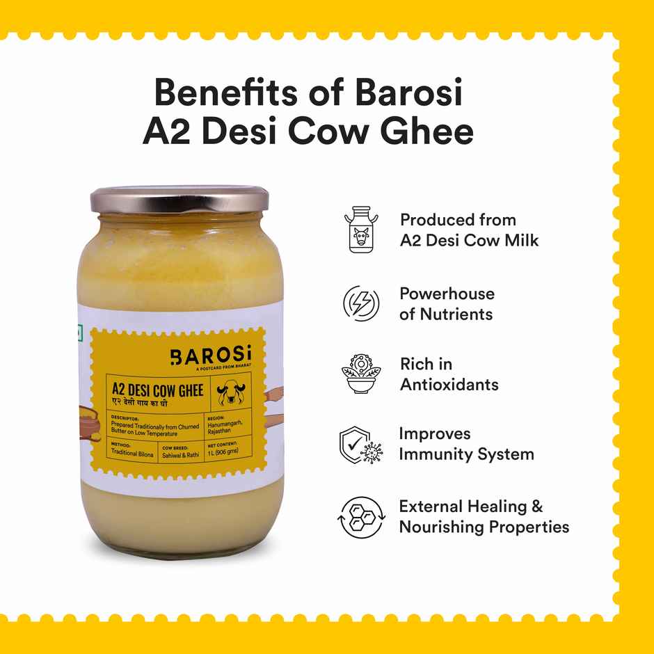 Barosi A2 Desi Cow Ghee