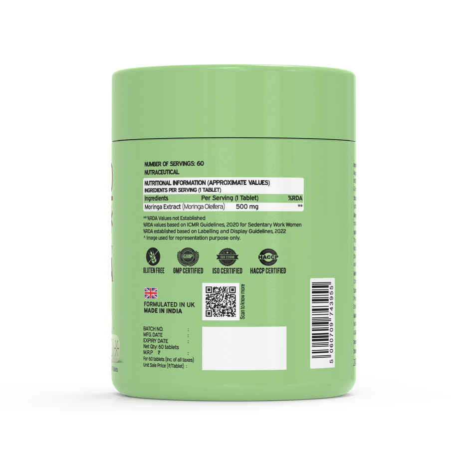 Nutriburst Moringa 500mg Tablets