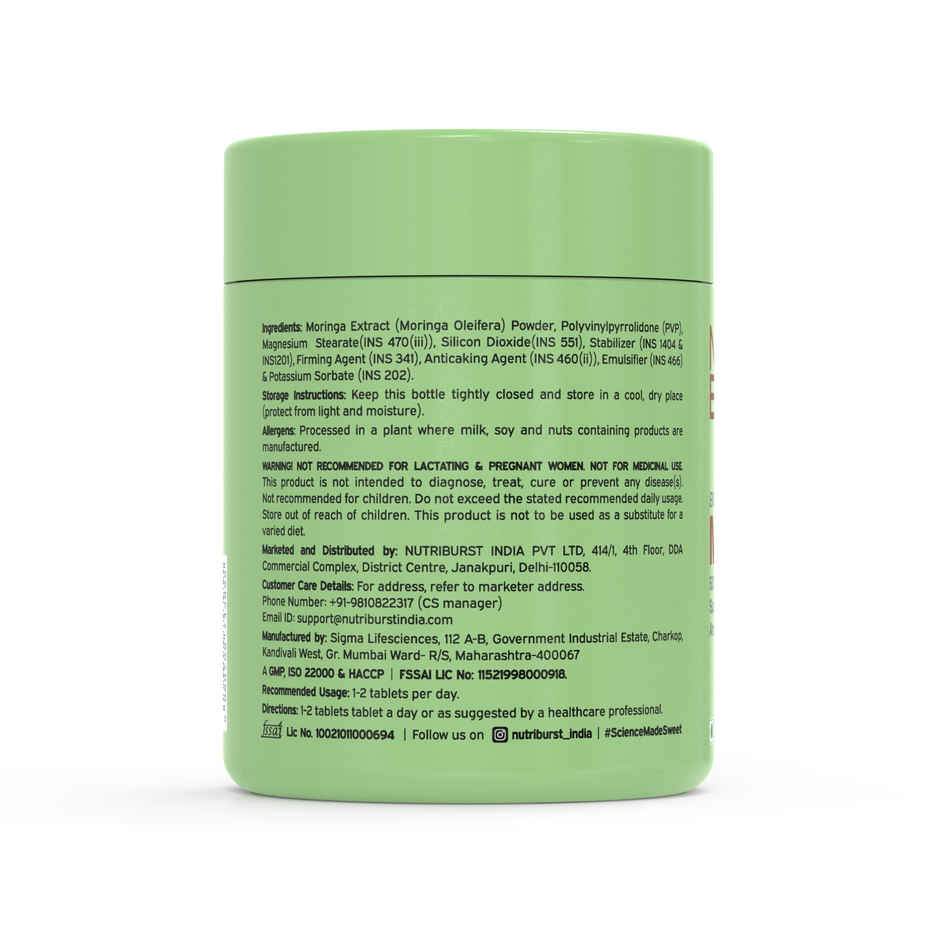 Nutriburst Moringa 500mg Tablets