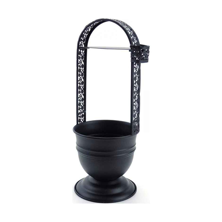 Cocoyaya Charcoal Holder Basket Black