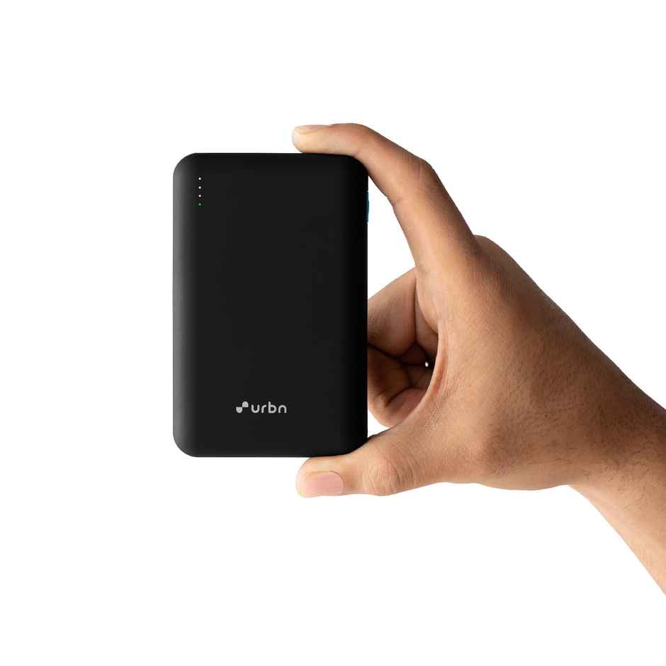 URBN 20000 mAh Premium Black Edition Nano Power Bank | 22.5W Super Fast Charging (Black)
