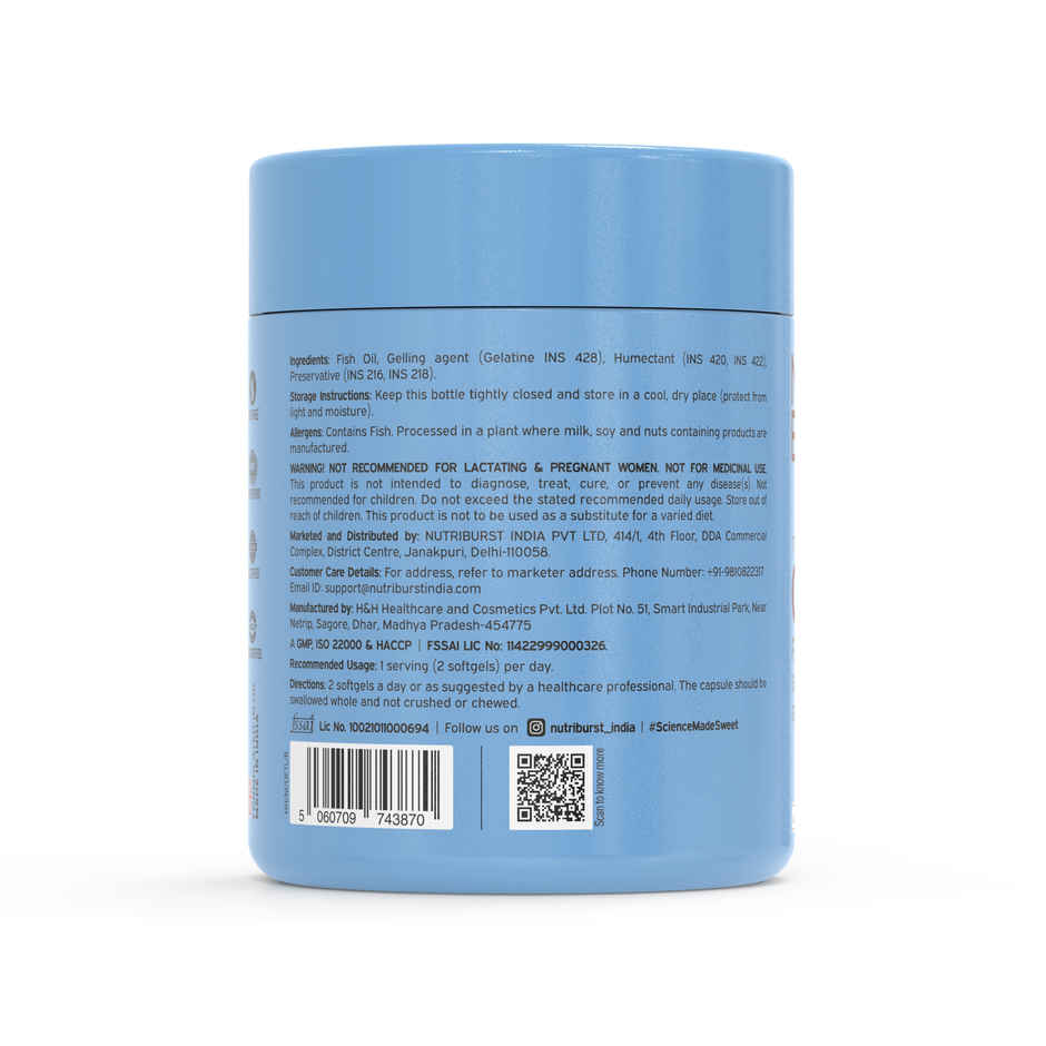 Nutriburst Omega 3 Triple Strength 540 Epa