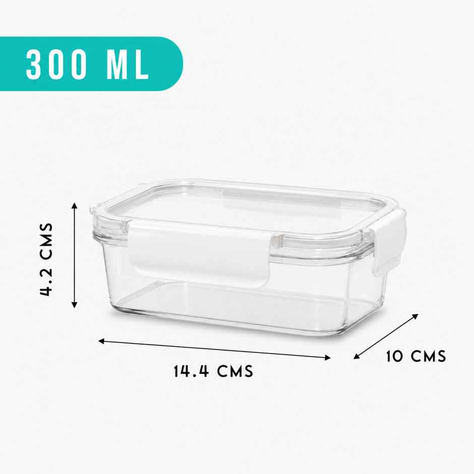 Steelo SoFresh Rectangular Container | 300 ml
