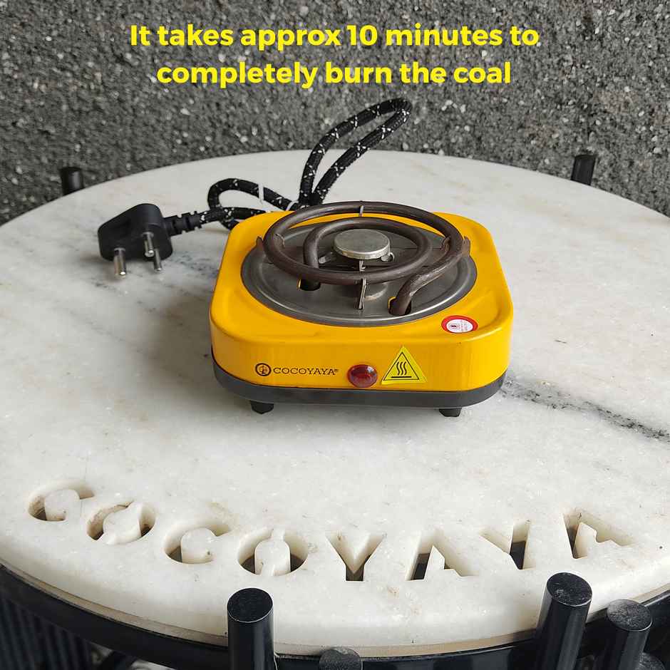 Cocoyaya 500 Watt Small Electric Charcoal Burner