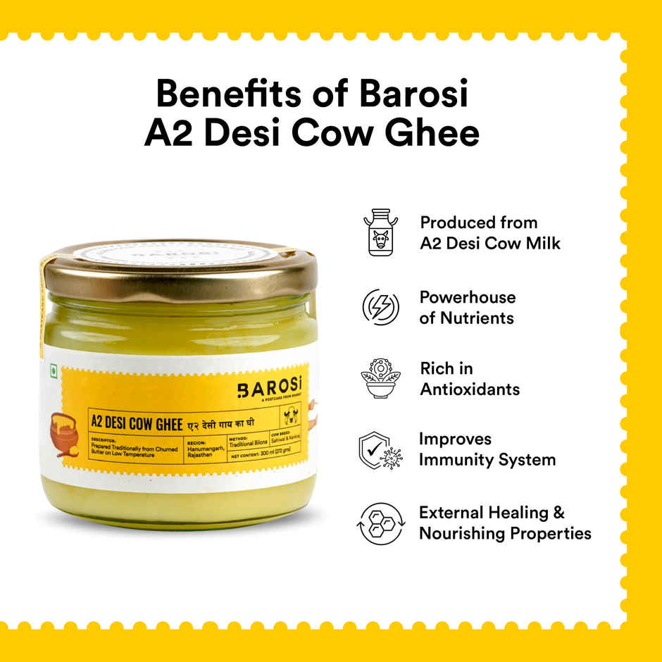 Barosi A2 Desi Cow Ghee