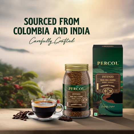 Percol Premium Instant Coffee Intenzo Colombian Blend