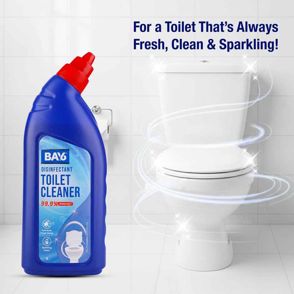 BAY6 Toilet Cleaner Sparkling Clean Disinfectant