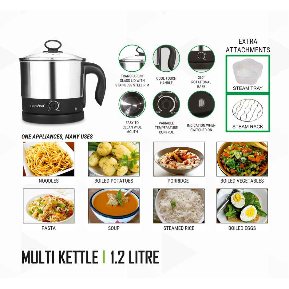 Greenchef Multipurpose Kettle 1.2 L