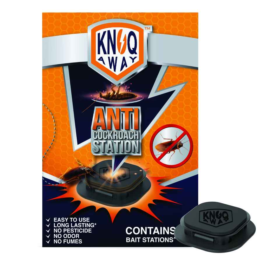 Knoq Away Cockroach Bait | Alternative To Anti Roach Gel, Powder and Cockroach Spray
