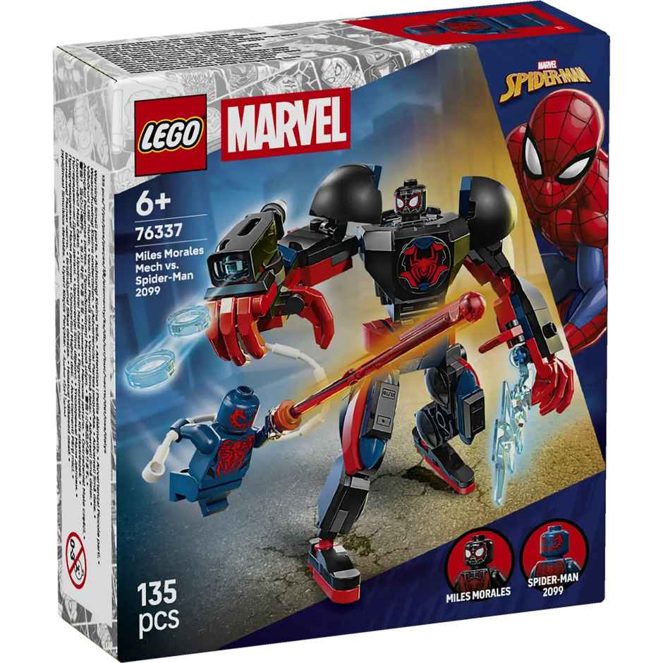 LEGO Marve Mile Morale Mec v SpiderMan 209 76337