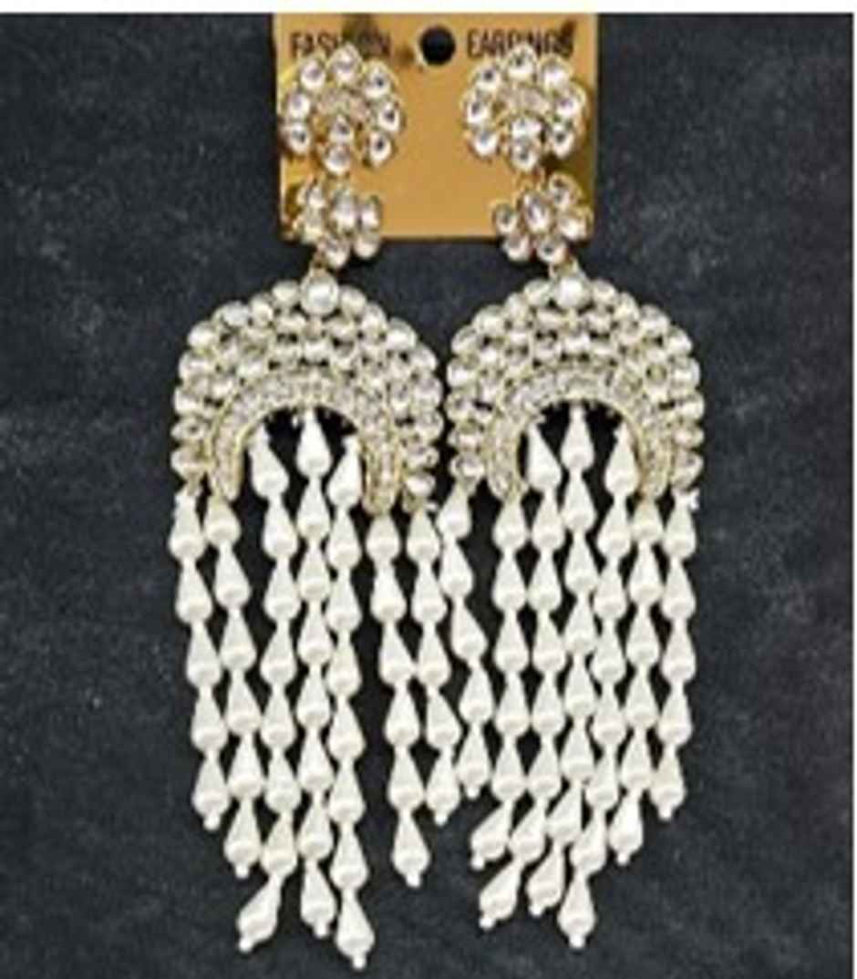 Yellow Chimes Earring | YCTJER-822LGDNG-GL