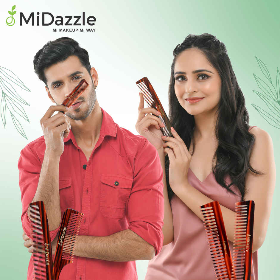 Midazzle Hair Comb Set of 6 (MIOC2902) Assorted