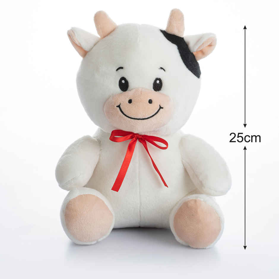 Dimpy Stuff Cow 25Cm White
