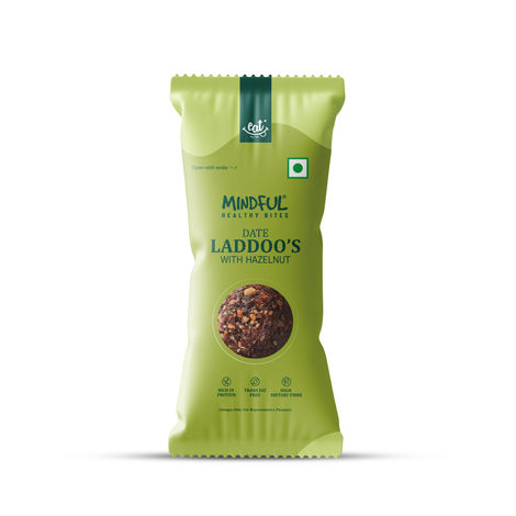 Eat Anytime Hazelnut Date Laddoo