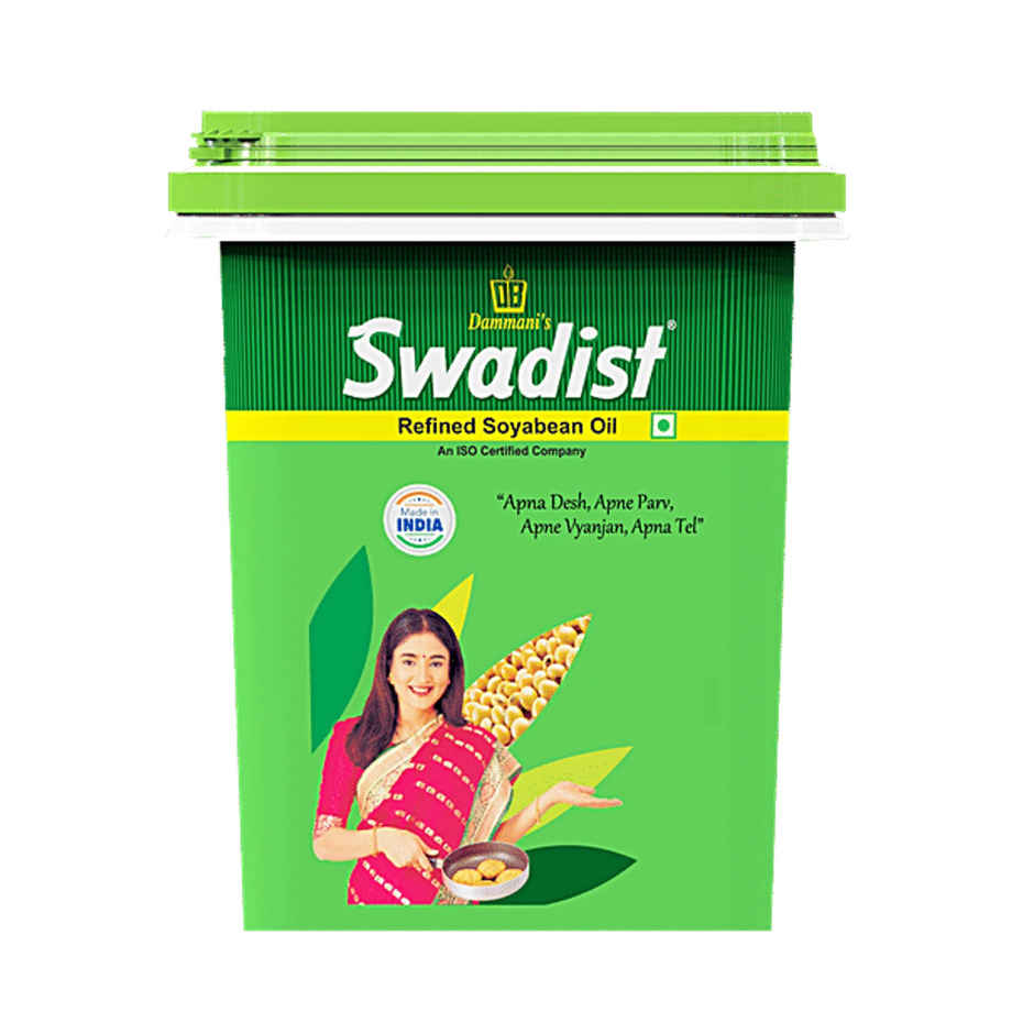 Swadist Soyabean Bucket Oil