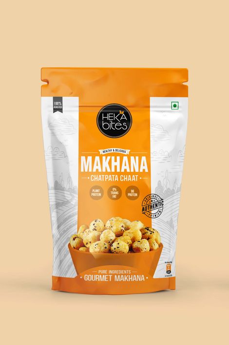 Heka Bites Roasted Makhana Chatpata Chaat