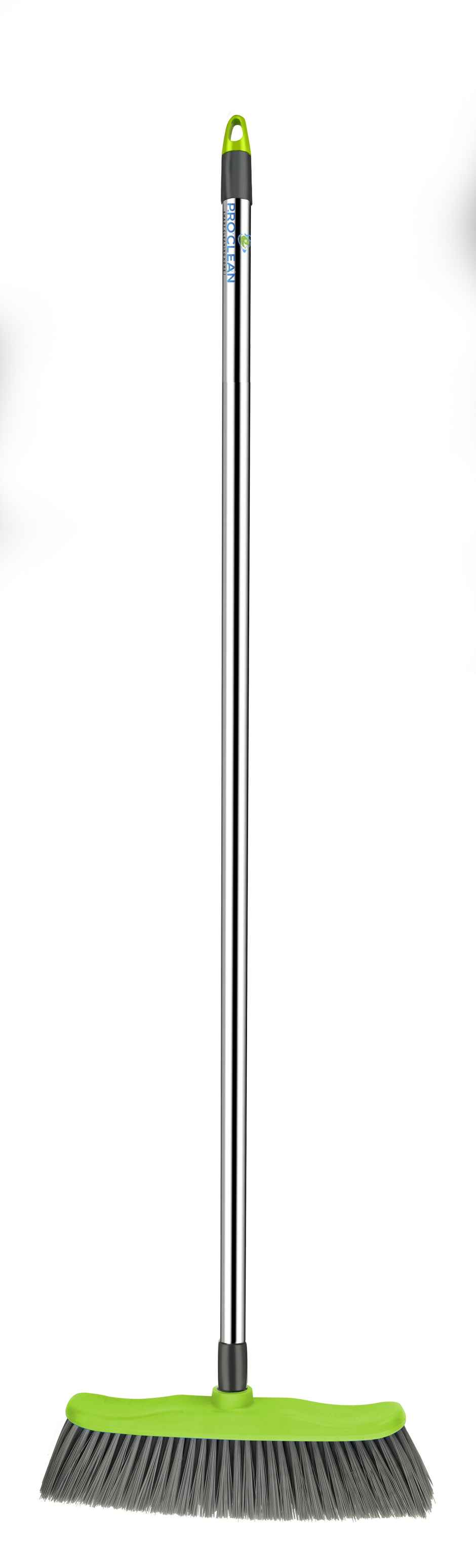 Proclean Floor Brush - Mr. Tall | With SS Pipen of 41 inch | Bathroom Brush | Green