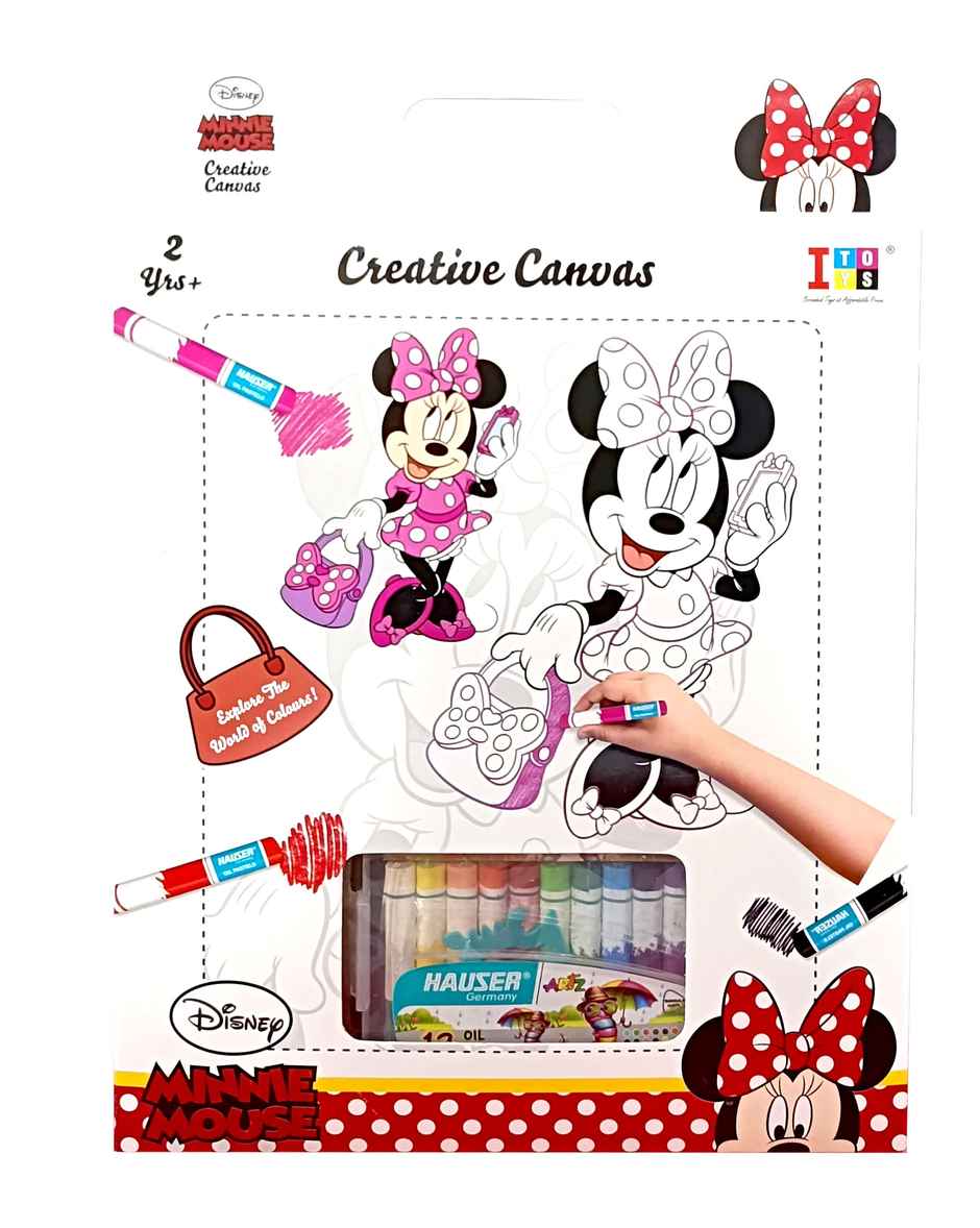 Itoys Colouring Frame-minnie Mouse (Colour May Vary)