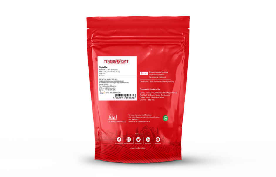 TENDERCUTS Tilapia fillet