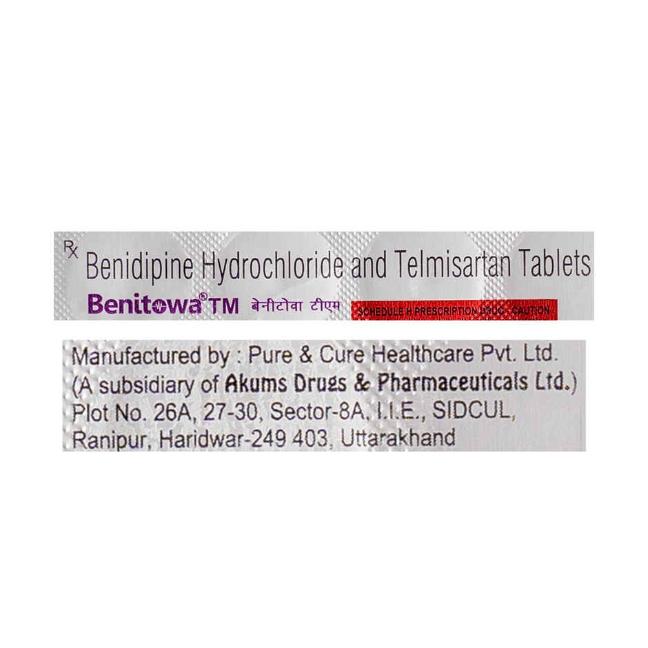 Benitowa TM 4mg/40mg Tablet