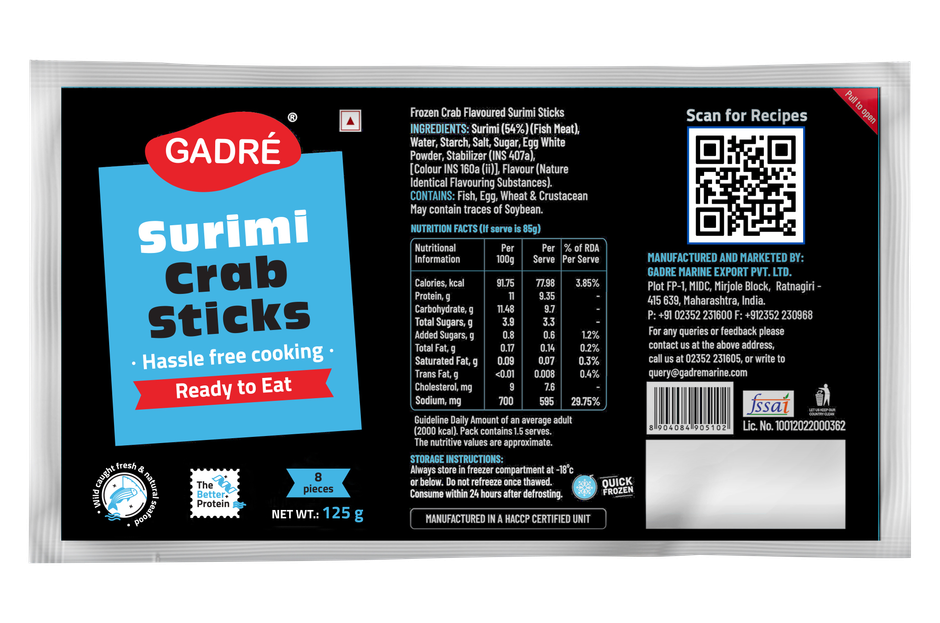 Gadre Surimi Crab Sticks