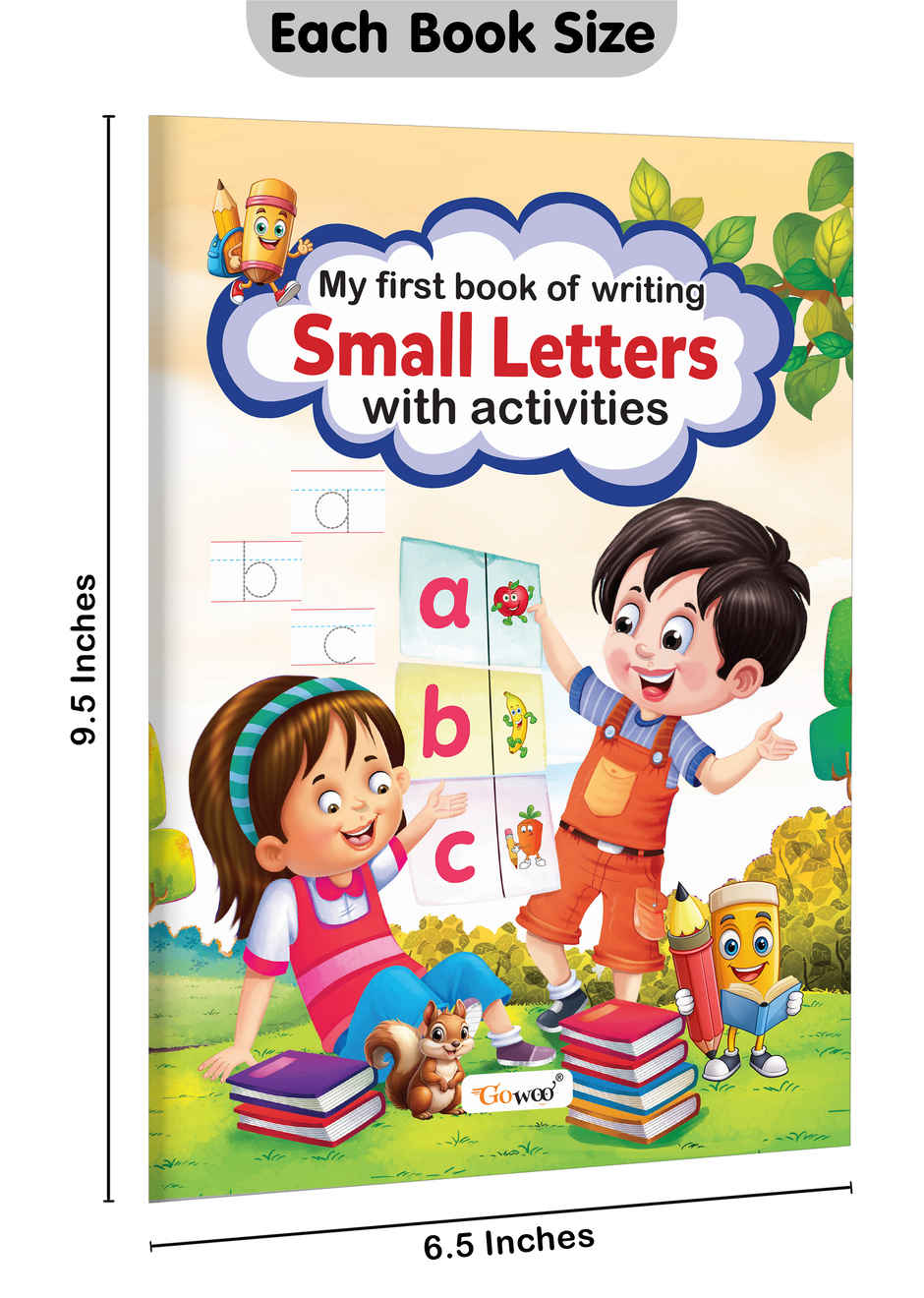 My First Book Of Writing Small Letters with Activities | Early Learning Activity Book for Toddlers