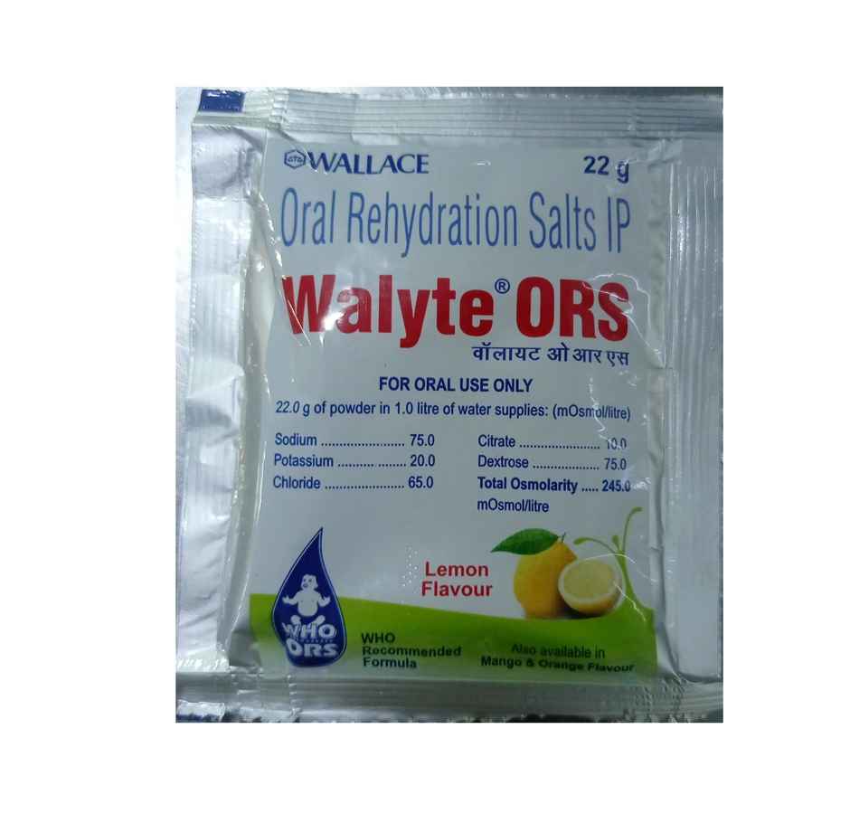 Walyte ORS Lemon Flavour Sachet