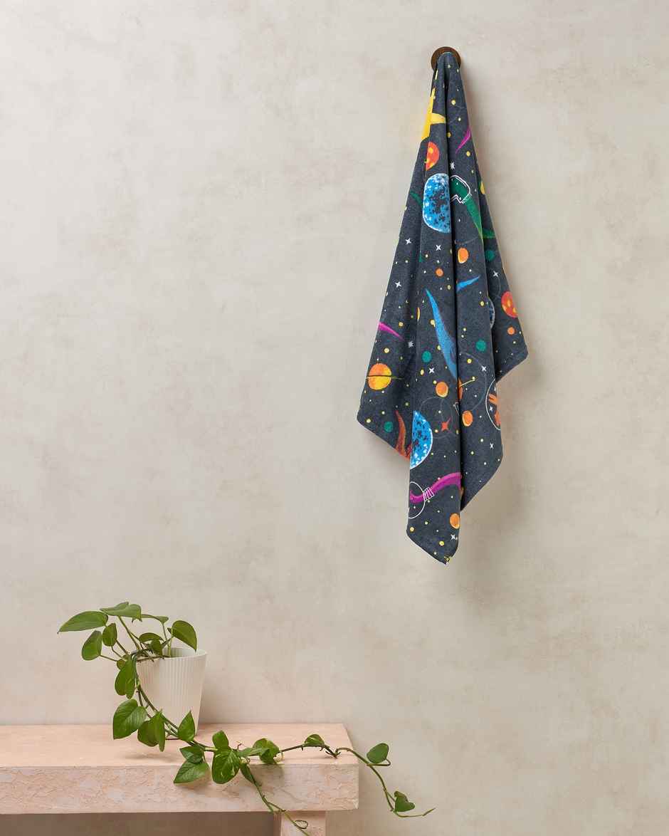 Himeya Play 350 GSM Cotton Bath Towel | Dinoverse
