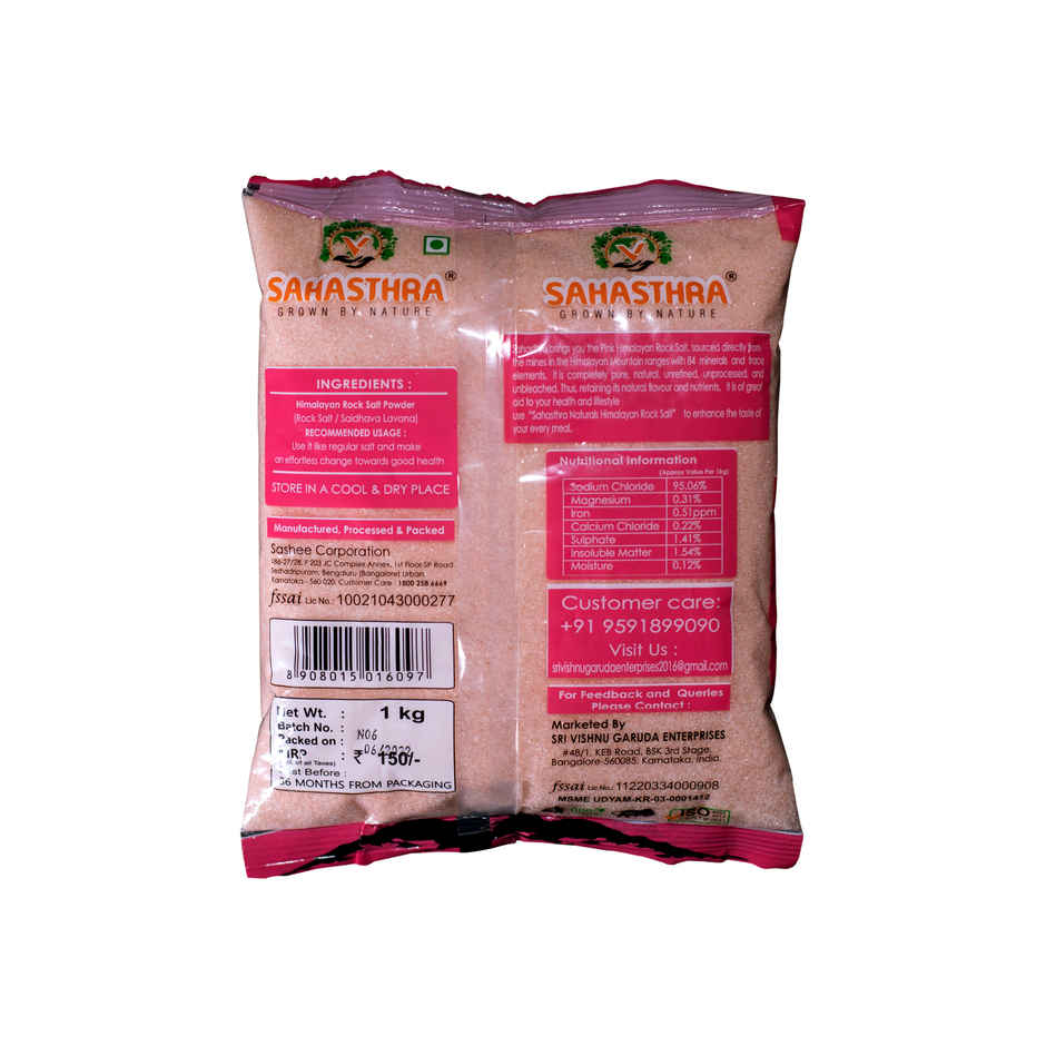 Sahasthra Pink Rock Salt Powder