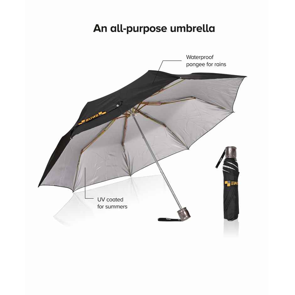 Eume Convoy 21.5 Inch Manual Open Umbrella - Black