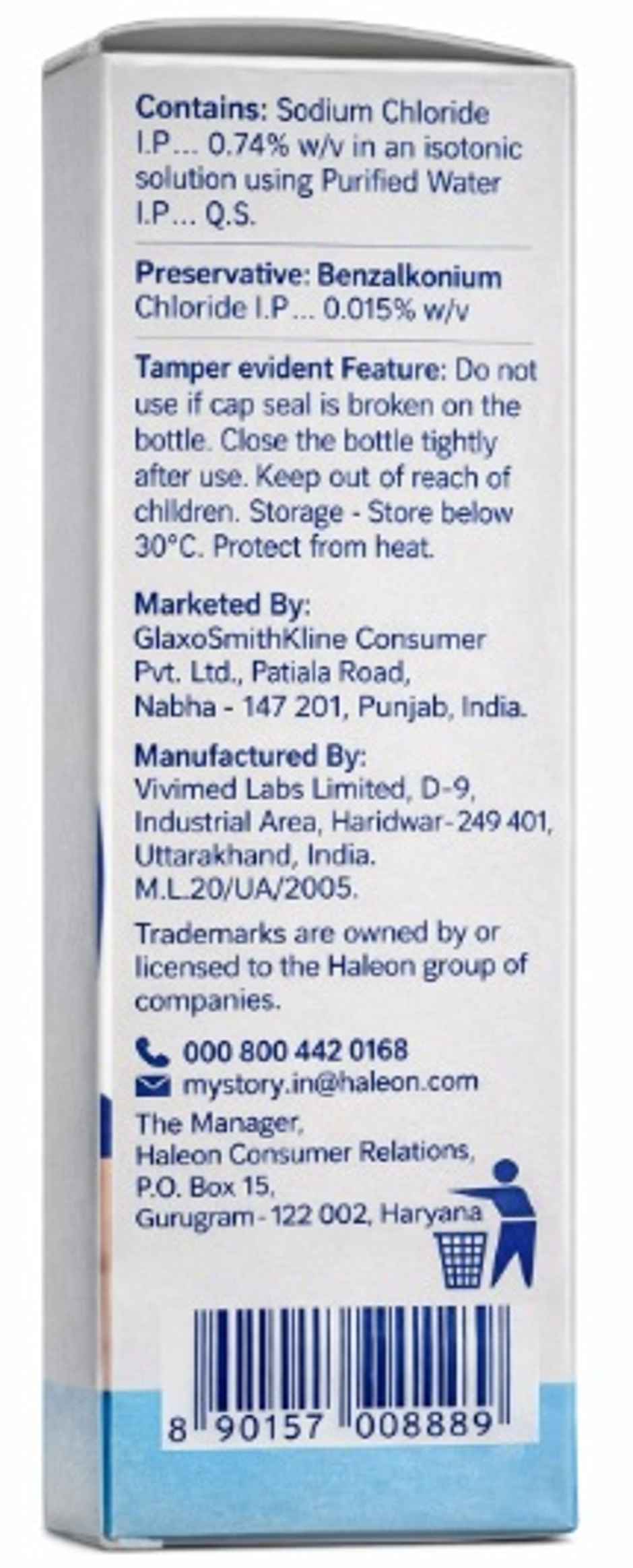 Otrivin Saline Adult Nasal Spray