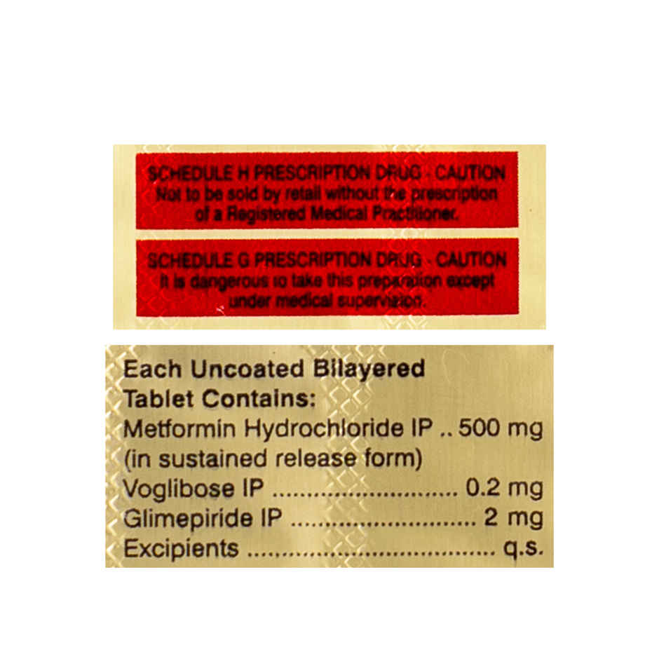 K-Glim-Trio 2mg Tablet SR